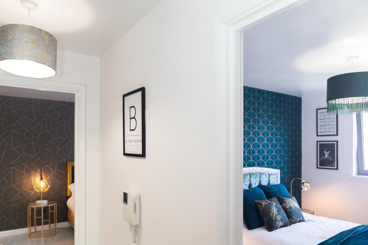 Maevela Apartments - Ultra Lavish Luxury 2 Bed Apartment City Centre - With Balcony - Free Secure Parking - Ps4 & Smart Tv'S Birmingham Buitenkant foto