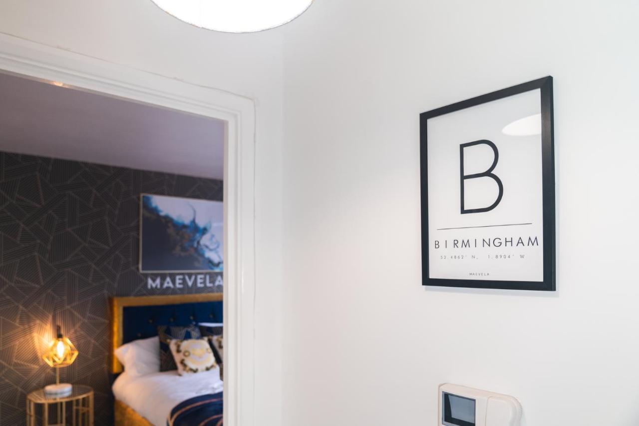Maevela Apartments - Ultra Lavish Luxury 2 Bed Apartment City Centre - With Balcony - Free Secure Parking - Ps4 & Smart Tv'S Birmingham Buitenkant foto