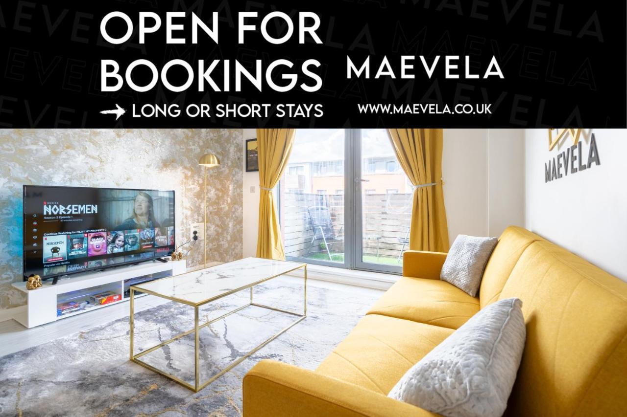 Maevela Apartments - Ultra Lavish Luxury 2 Bed Apartment City Centre - With Balcony - Free Secure Parking - Ps4 & Smart Tv'S Birmingham Buitenkant foto